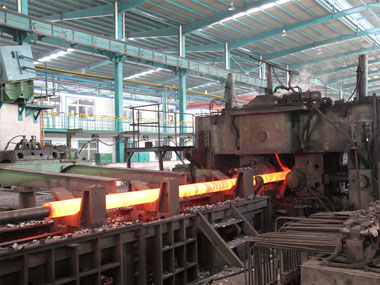 台州无缝钢管厂家生产线